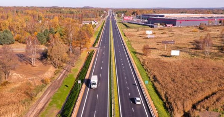 Bezpieczniej i ciszej na DK91 pomiędzy Nową Wsią a Zawadą