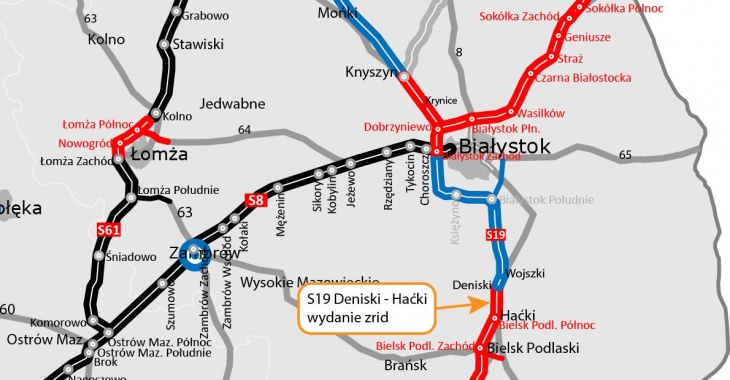 Rusza budowa kolejnego odcinka S19 w województwie podlaskim