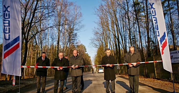 Nowa droga betonowa w powiecie chrzanowskim