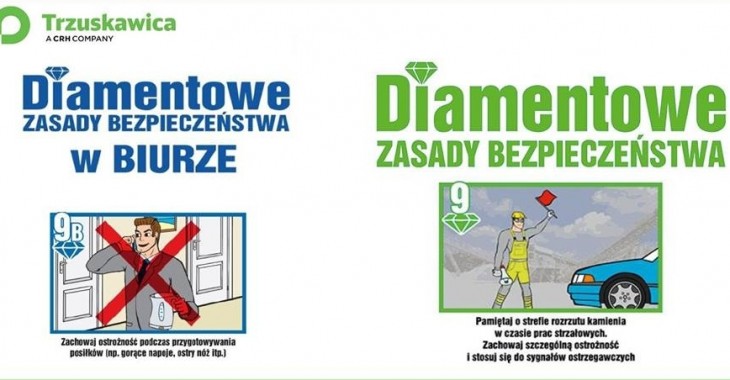 Diamentowe zasady bezpieczeństwa w Trzuskawicy