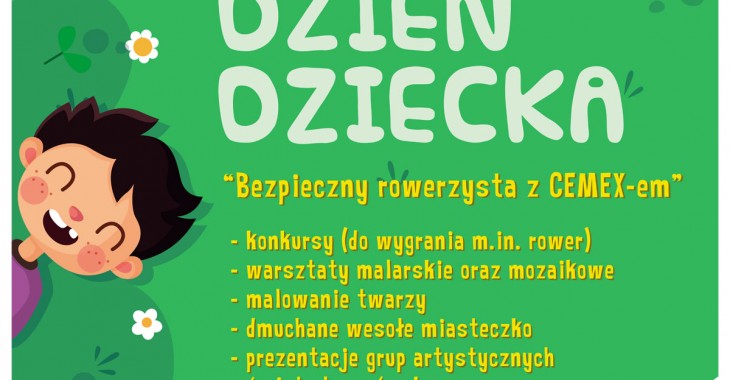 Dzień Dziecka z CEMEX Polska pod znakiem bezpieczeństwa