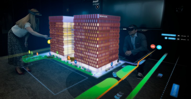 Microsoft i Skanska realizują pionierski projekt mieszanej rzeczywistości w obszarze PropTech