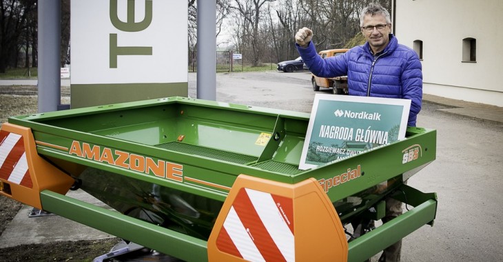 Główna nagroda w loterii Nordkalk przekazana