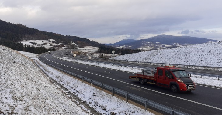 Dwie jezdnie na S7 Lubień - Naprawa