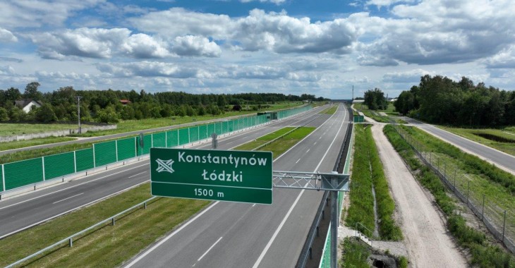 Trasa S14 – Konstantynów Łódzki – Łódź Lublinek oddana do użytku