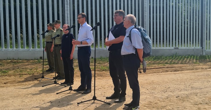 Budimex kończy prace przy zaporze na granicy polsko-białoruskiej