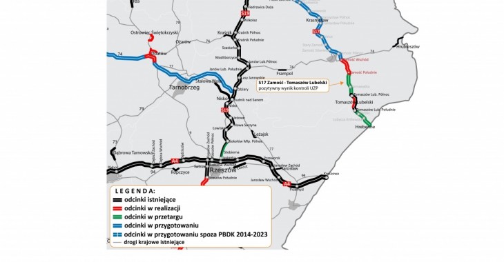 Lubelskie: Krok w stronę budowy kolejnego odcinka S17