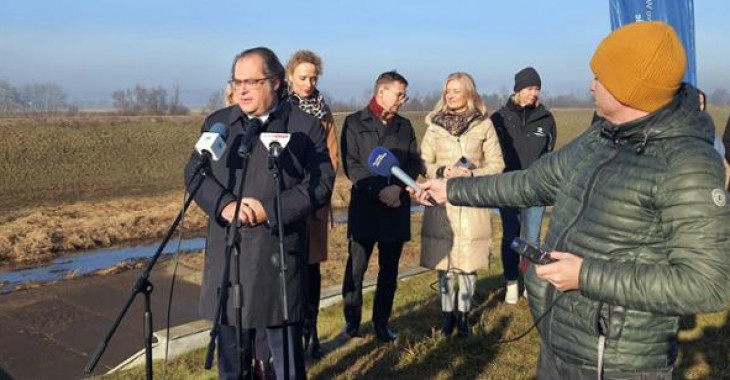 Większe bezpieczeństwo przeciwpowodziowe w powiecie brzeskim w województwie małopolskim